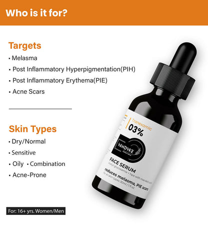 Vandyke Tranexamic 03% Face Serum