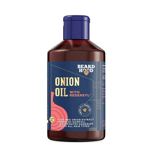 Buy Beardhood Onion Hair Oil with Redensyl from DrMediCart, Ship from India to USA