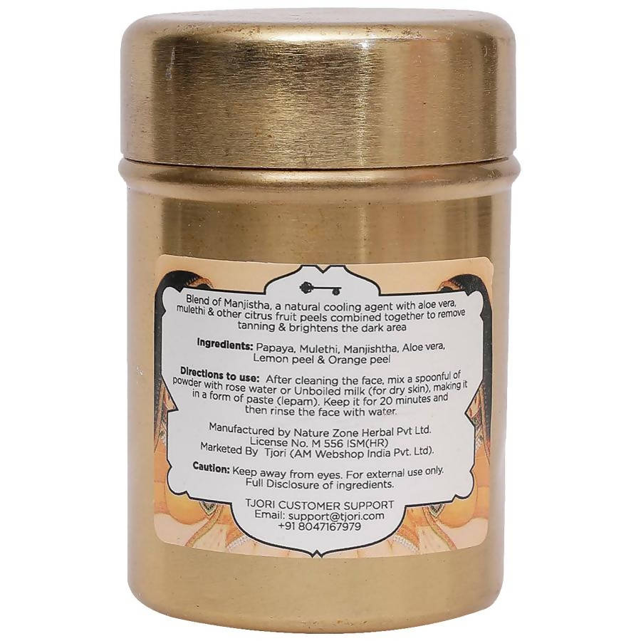 Tjori Anti Tan Face Pack - Drmedicart
