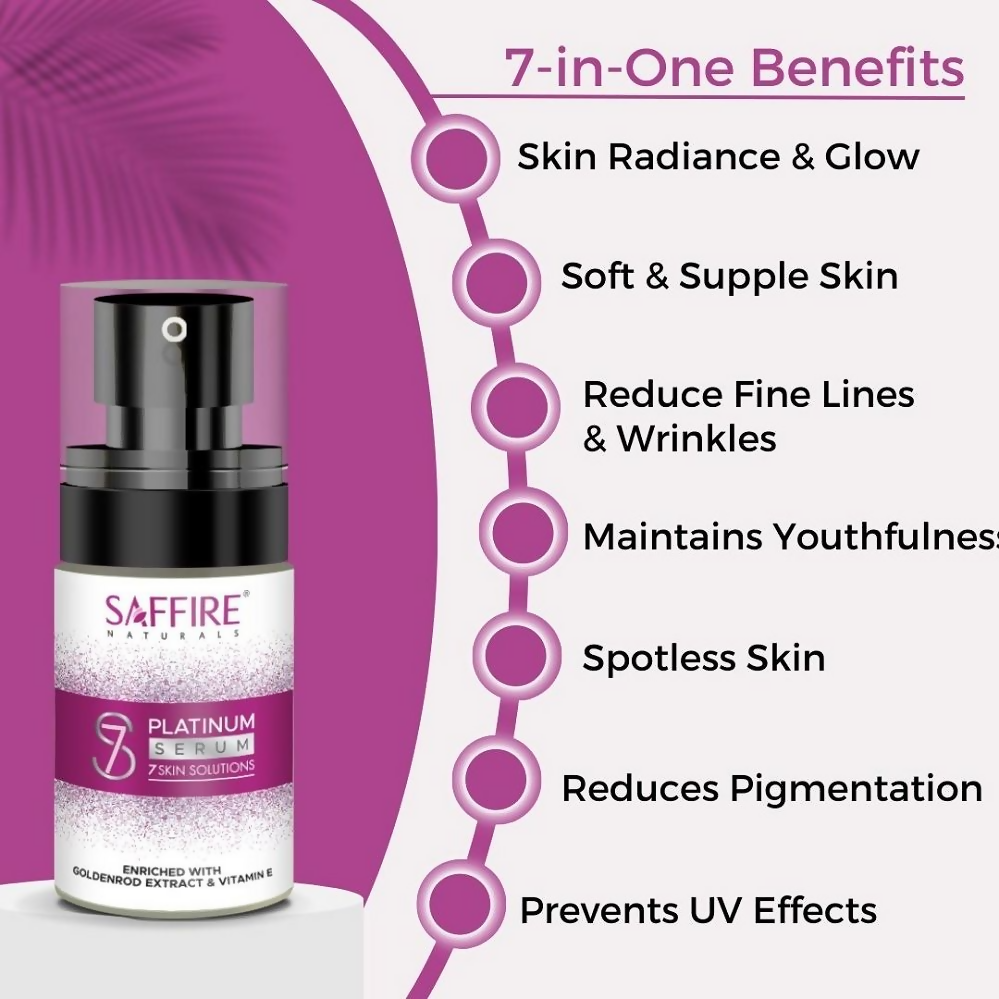 Saffire Naturals S7 Platinum Face Serum