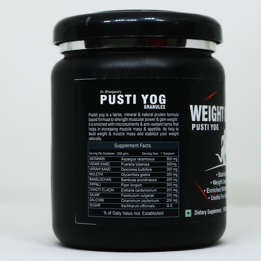 Dr.Bhargav’s Pusti Yog Weight Gain Safe Granules
