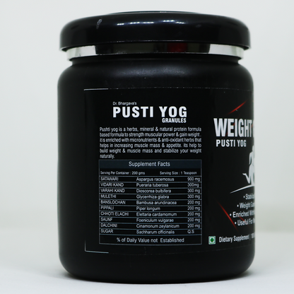 Dr.Bhargav’s Pusti Yog Weight Gain Safe Granules