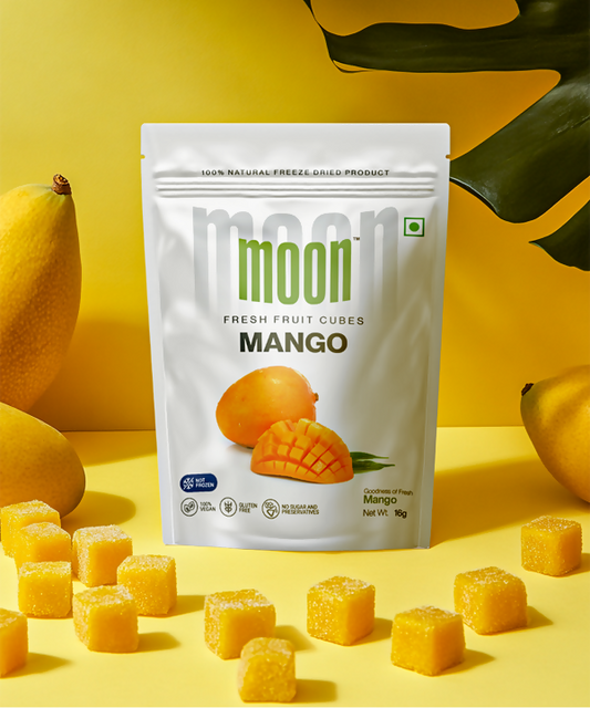 Moon Freeze Dried Mango Cubes