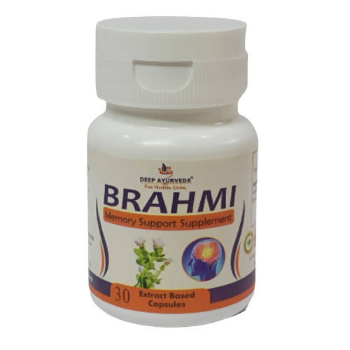 Buy Deep Ayurveda Brahmi 500mg Veg Capsule from DrMediCart, Ship from India to USA