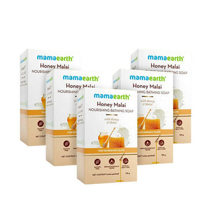 Buy Mamaearth Honey Malai Nourishing Bathing Soap from DrMediCart, Ship from India to USA