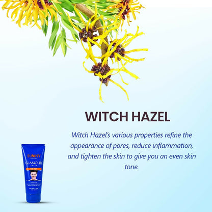 Sunny Herbals Glamour Cream For Men With Aloe Vera To Moisturize & Reduce Dark Spots