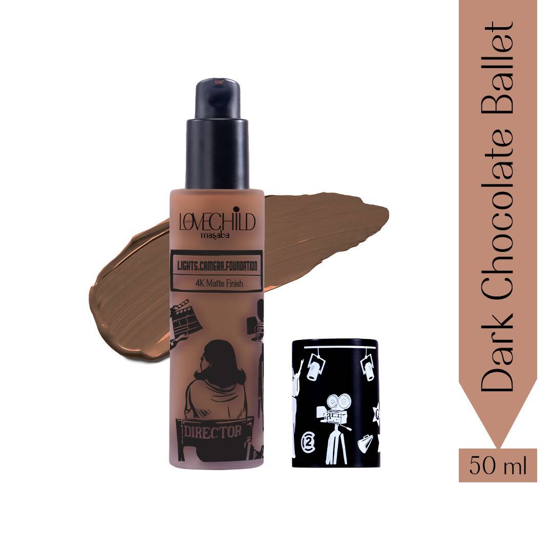 LoveChild By Masaba Gupta Lights. Camera. Foundation - Dark Chocolate Ballet