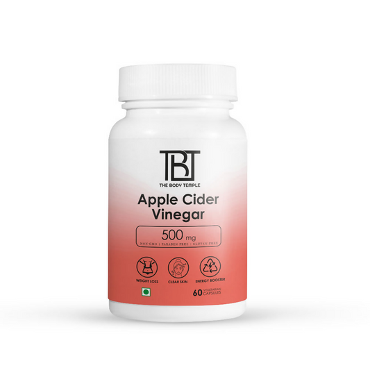 The Body Temple Apple Cider Vinegar 500mg Capsules