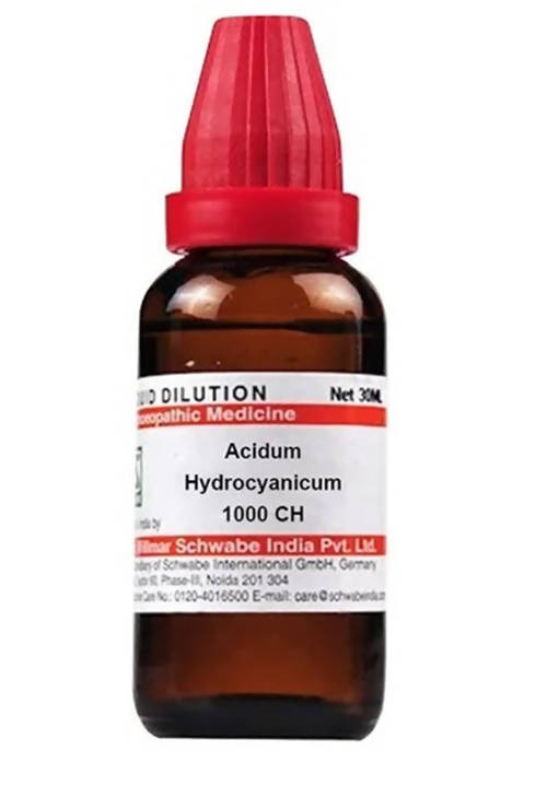 Buy Dr. Willmar Schwabe India Acidum Hydrocyanicum Dilution from DrMediCart, Ship from India to USA