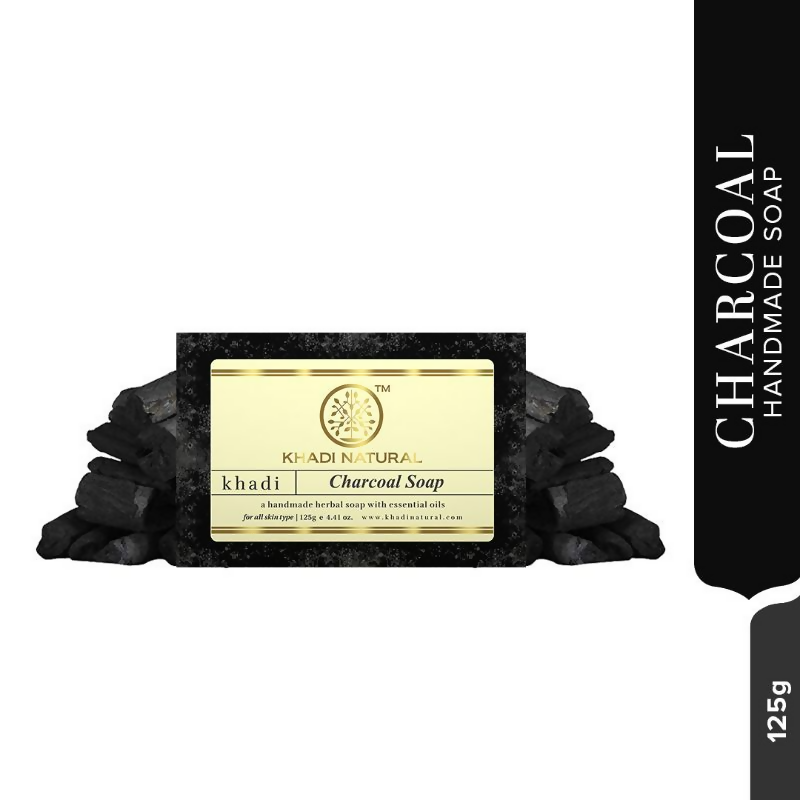 Khadi Natural Charcoal Handmade Soap