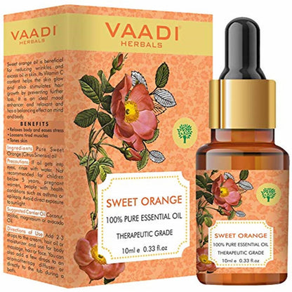 Vaadi Herbals Sweet Orange Oil Therapeutic Grade - DrMediCart