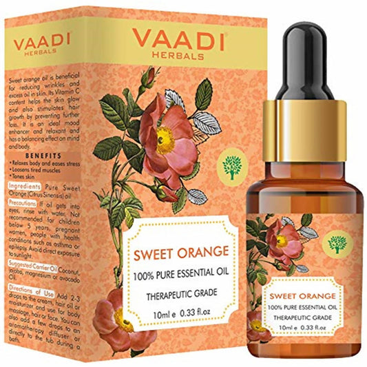 Vaadi Herbals Sweet Orange Oil Therapeutic Grade - DrMediCart