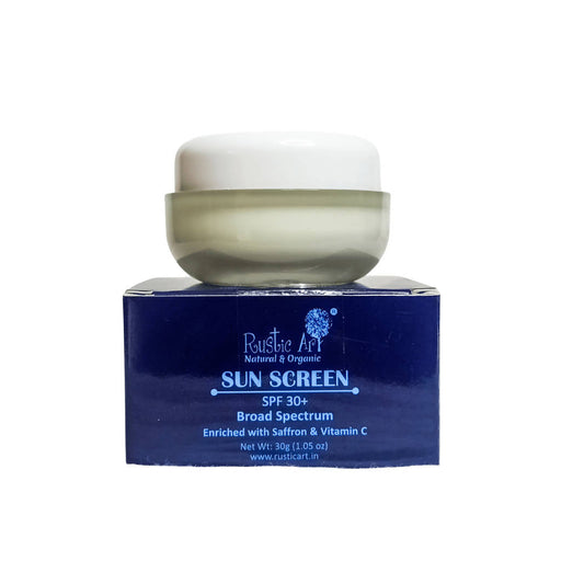 Buy Rustic Art Sunscreen SPF 30+ Broad Spectrum from DrMediCart, Ship from India to USA