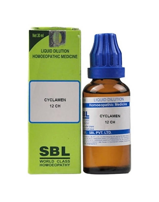 SBL Homeopathy Cyclamen Dilution