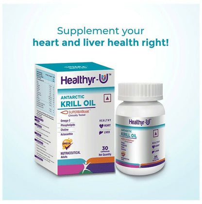 Healthyr-U Antarctic Krill Oil Capsules