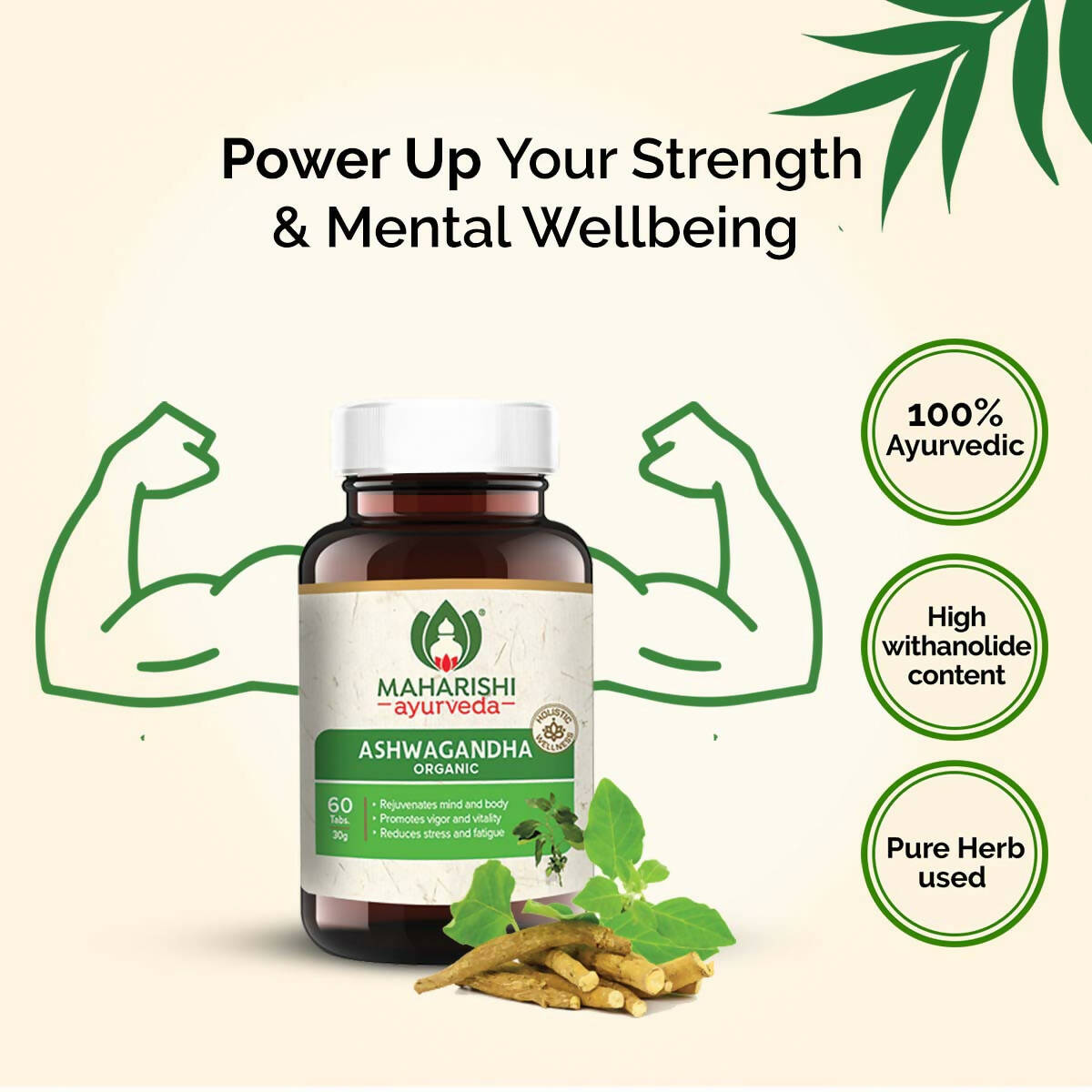 maharishi ayurveda ashwagandha organic tablets