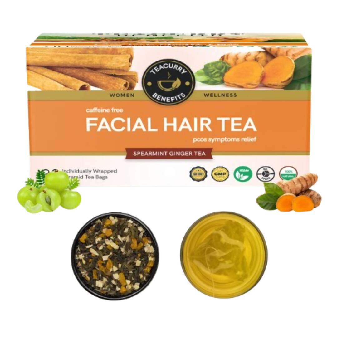 Teacurry Facial Hair Tea Bags - Drmedicart