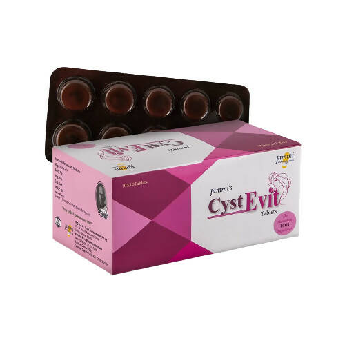 Jammi's Cyst Evit Tablets for PCOD/PCOS