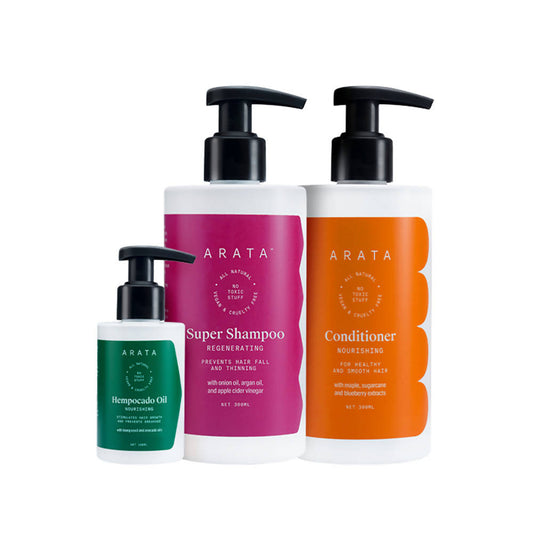 Buy Arata Intensive Hair Fall Control Kit from DrMediCart, Ship from India to USA