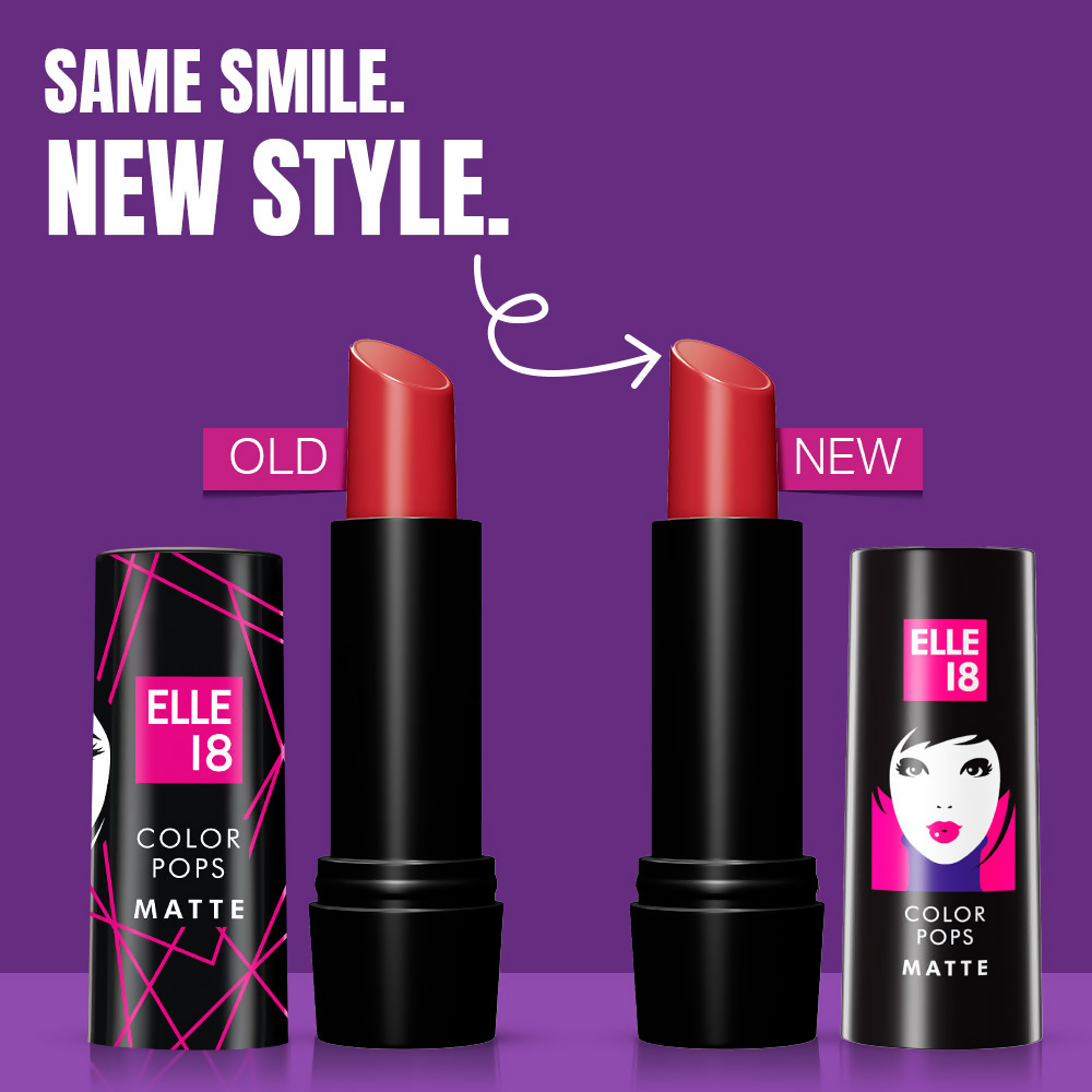 Elle 18 Color Pop Matte Lip Color - P21 Pink Kiss