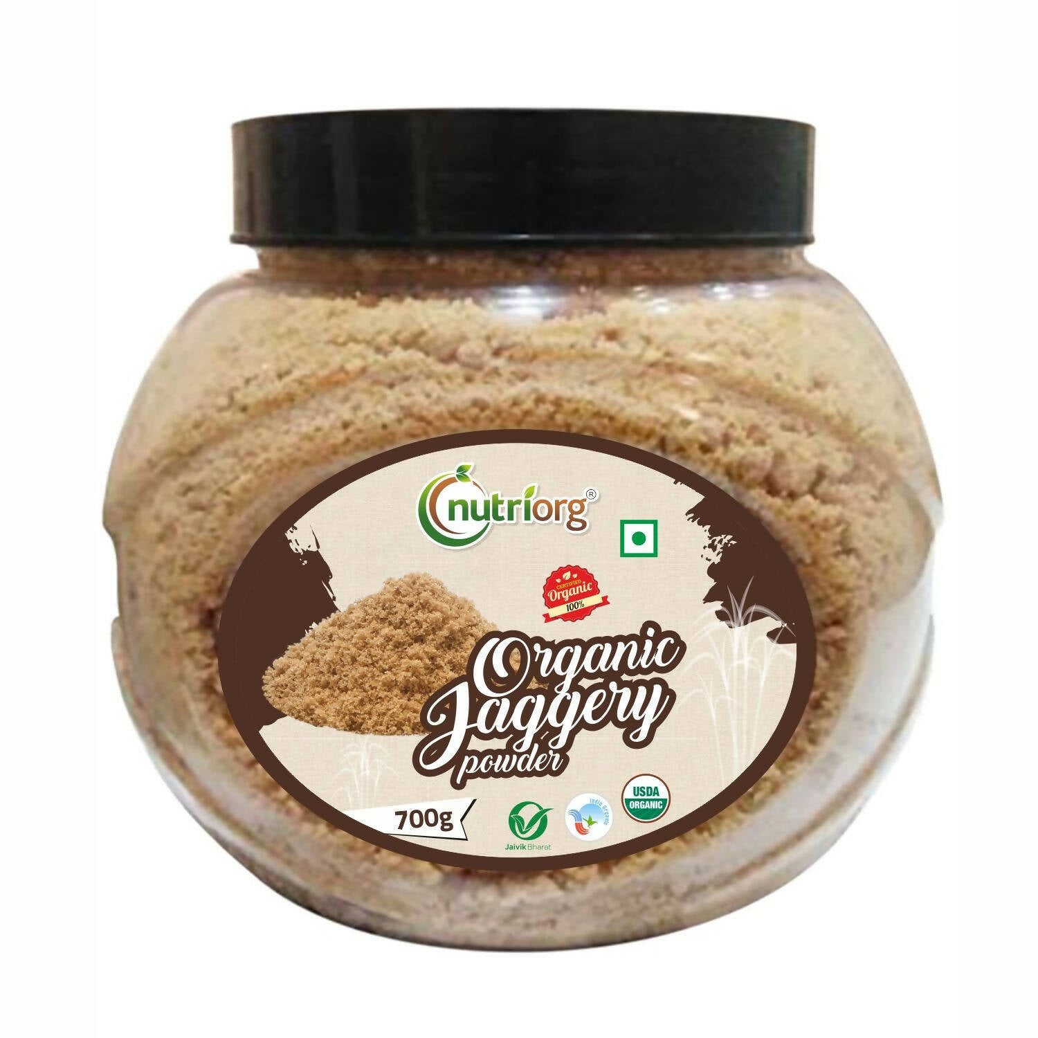 Nutriorg Certified Organic Jaggery Powder