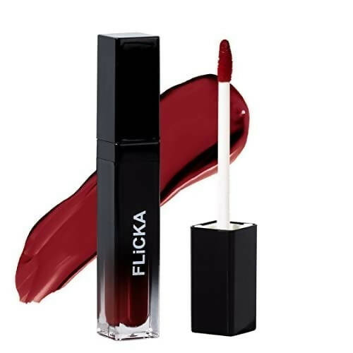 FLiCKA Set and Attack Liquid Matte Lipstick 02 Red Carpet - Red