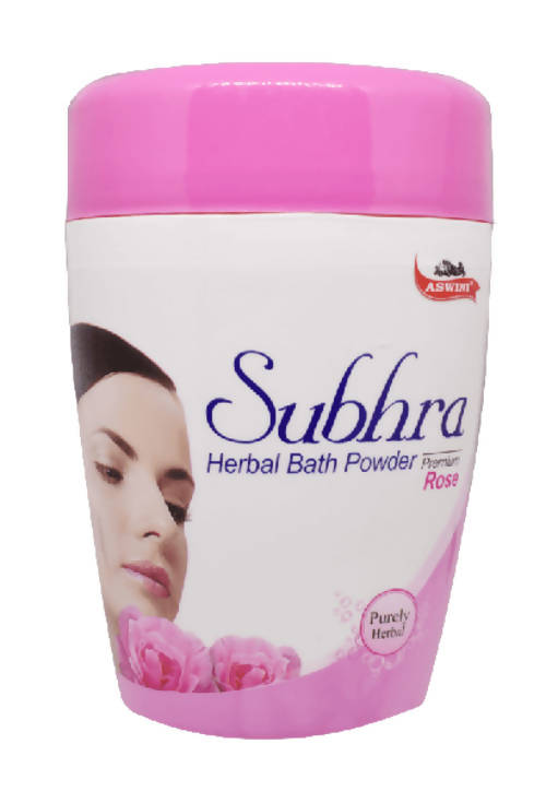 Buy Aswini Subhra Rose Herbal bath Powder (Rose Premium) from DrMediCart, Ship from India to USA