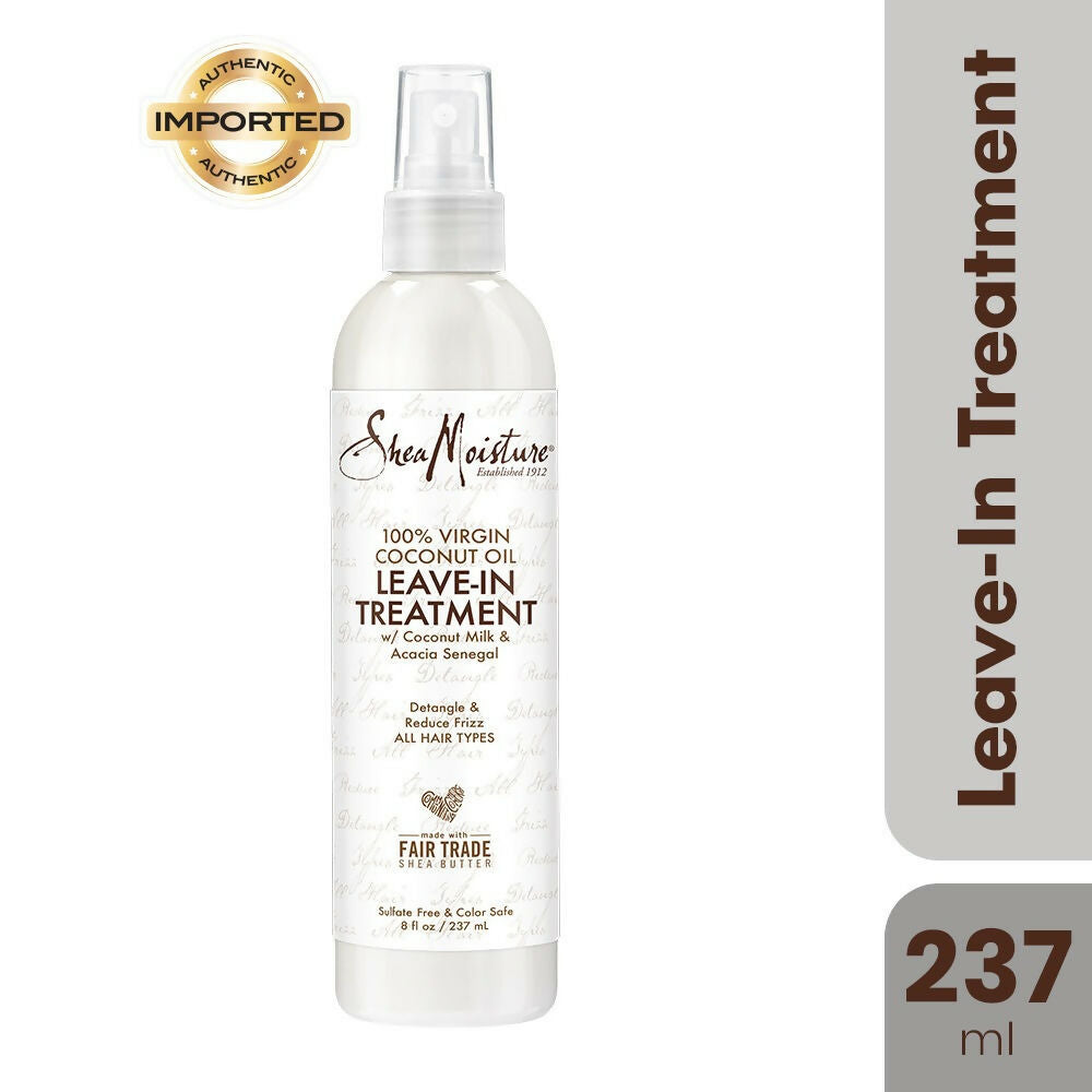 Shea Moisture Genuine  Virgin Coconut Oil Daily Hydration Leave-In Conditioner