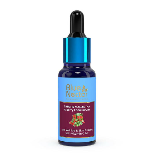 Buy Blue Nectar Manjistha & Berry Face Serum with Vitamin C & E from DrMediCart, Ship from India to USA