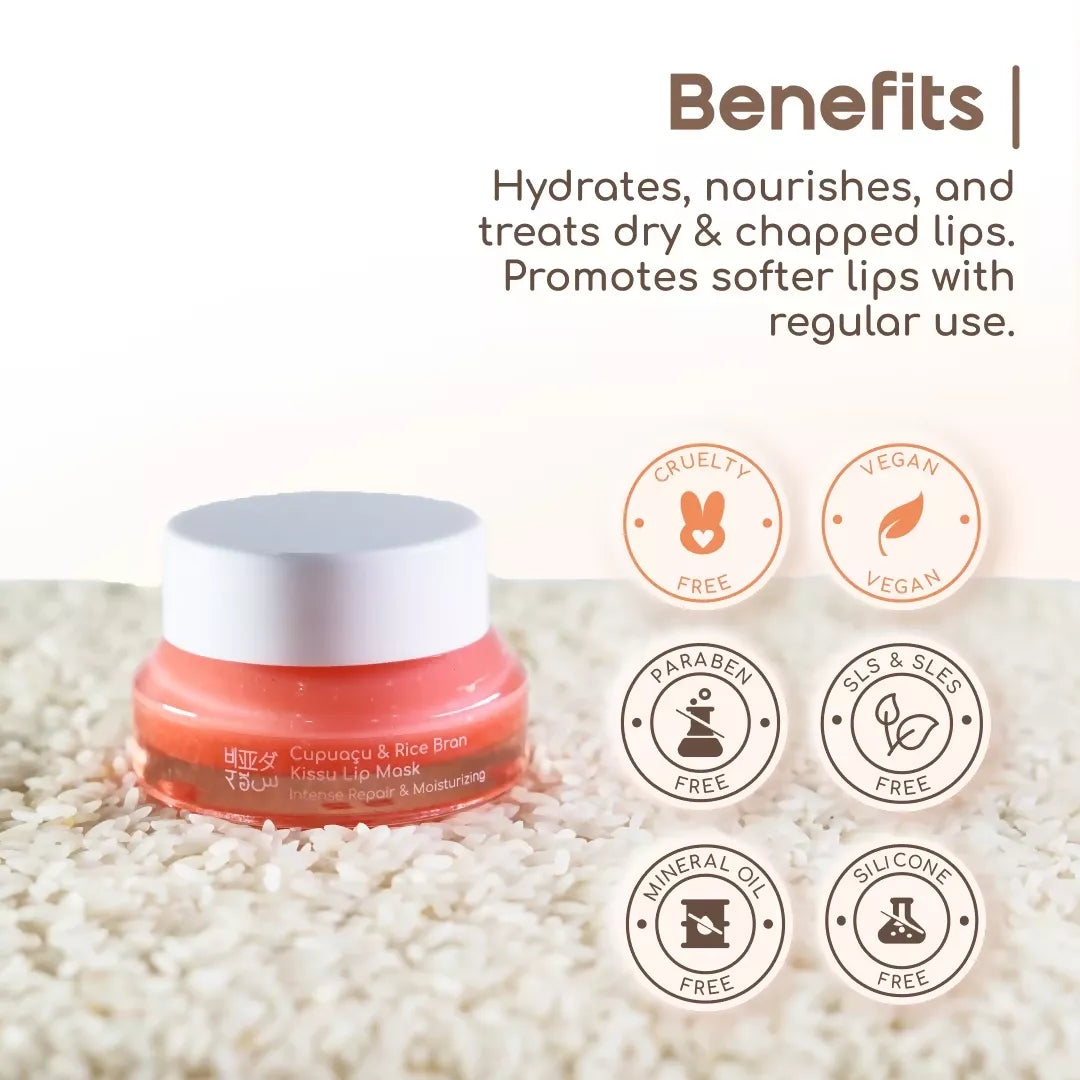 Beyond Rice Capuacu & Rice Bran Kissu Lip Mask