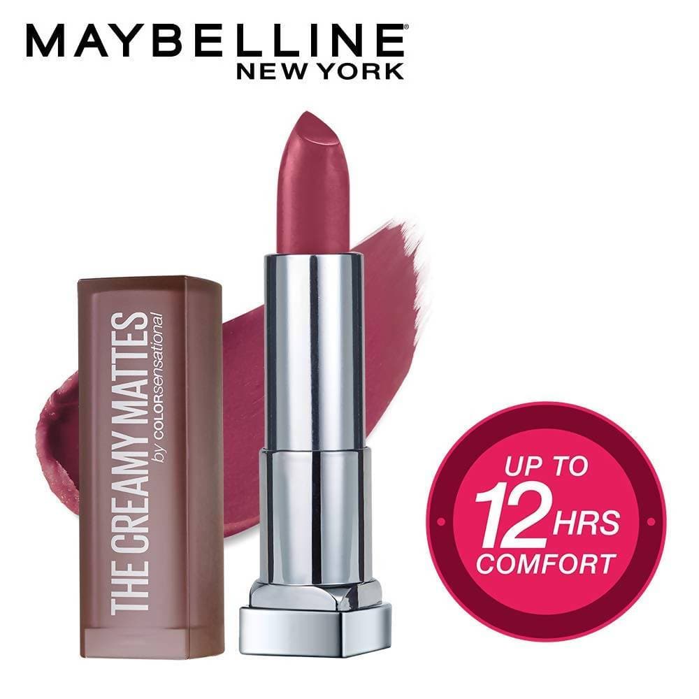 Maybelline New York Color Sensational Creamy Matte Lipstick / 638 Madly Magenta - DrMediCart