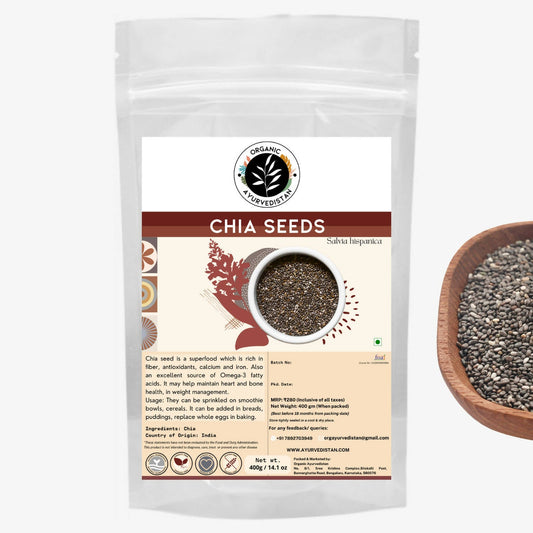 Organic Ayurvedistan Chia Seeds
