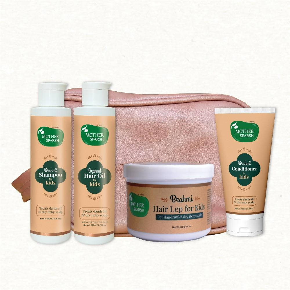 Buy Mother Sparsh Brahmi Anti-Dandruff Kit For Kids from DrMediCart, Ship from India to USA