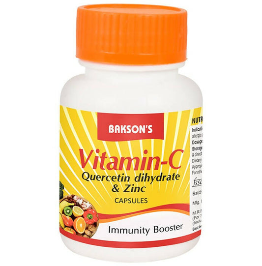Buy Bakson's Vitamin C Plus & Zinc Capsules from DrMediCart, Ship from India to USA