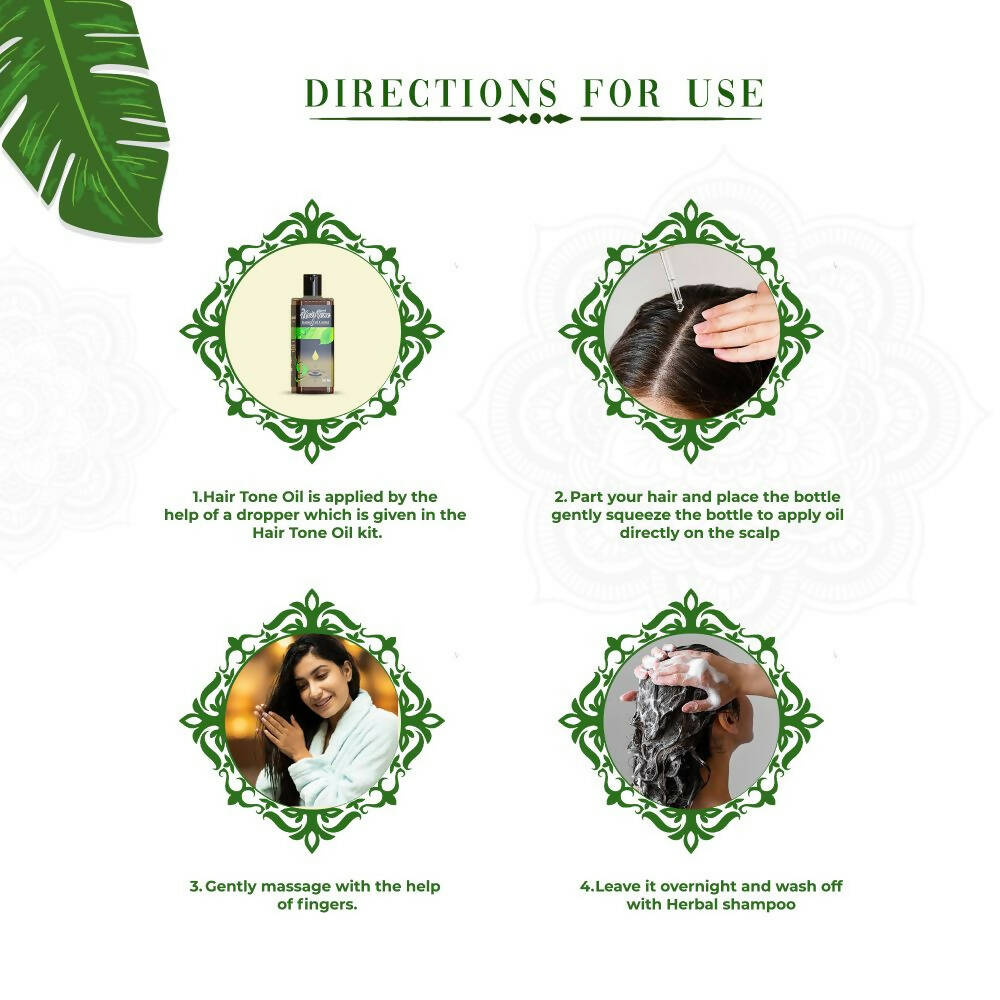 Pharma Science Hair Tone Ayurvedic Hair Oil for Hair Growth