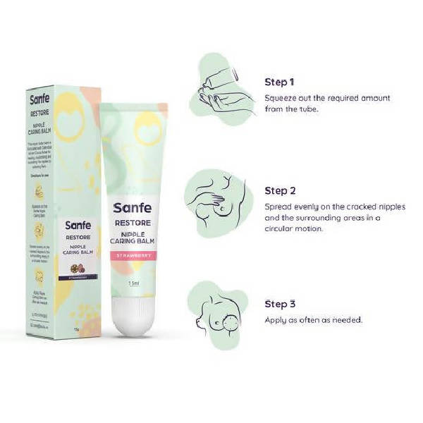 Sanfe Restore Nipple Caring Balm (Strawberry)