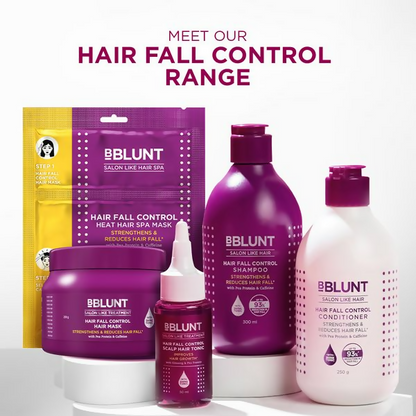 BBlunt Hair Fall Control Heat Hair Spa Mask with Pea Protein & Caffeine