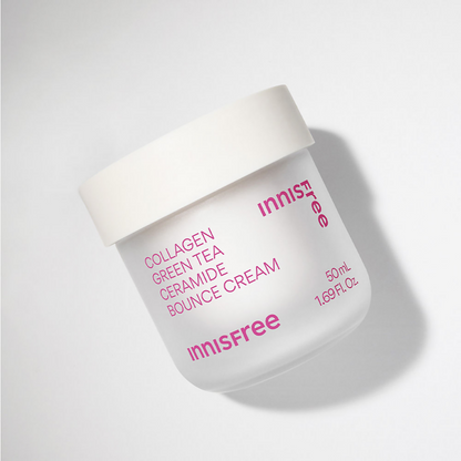 Innisfree Collagen Booster Green Tea Ceramide Bounce Cream