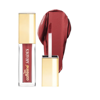mCaffeine Shades Velvet Blur Matte Liquid Lipstick 12 Hrs Stay & Lightweight - Muted Rose