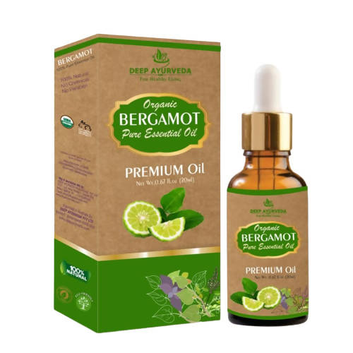Deep Ayurveda Bergamot Pure Essential Oil - DrMediCart