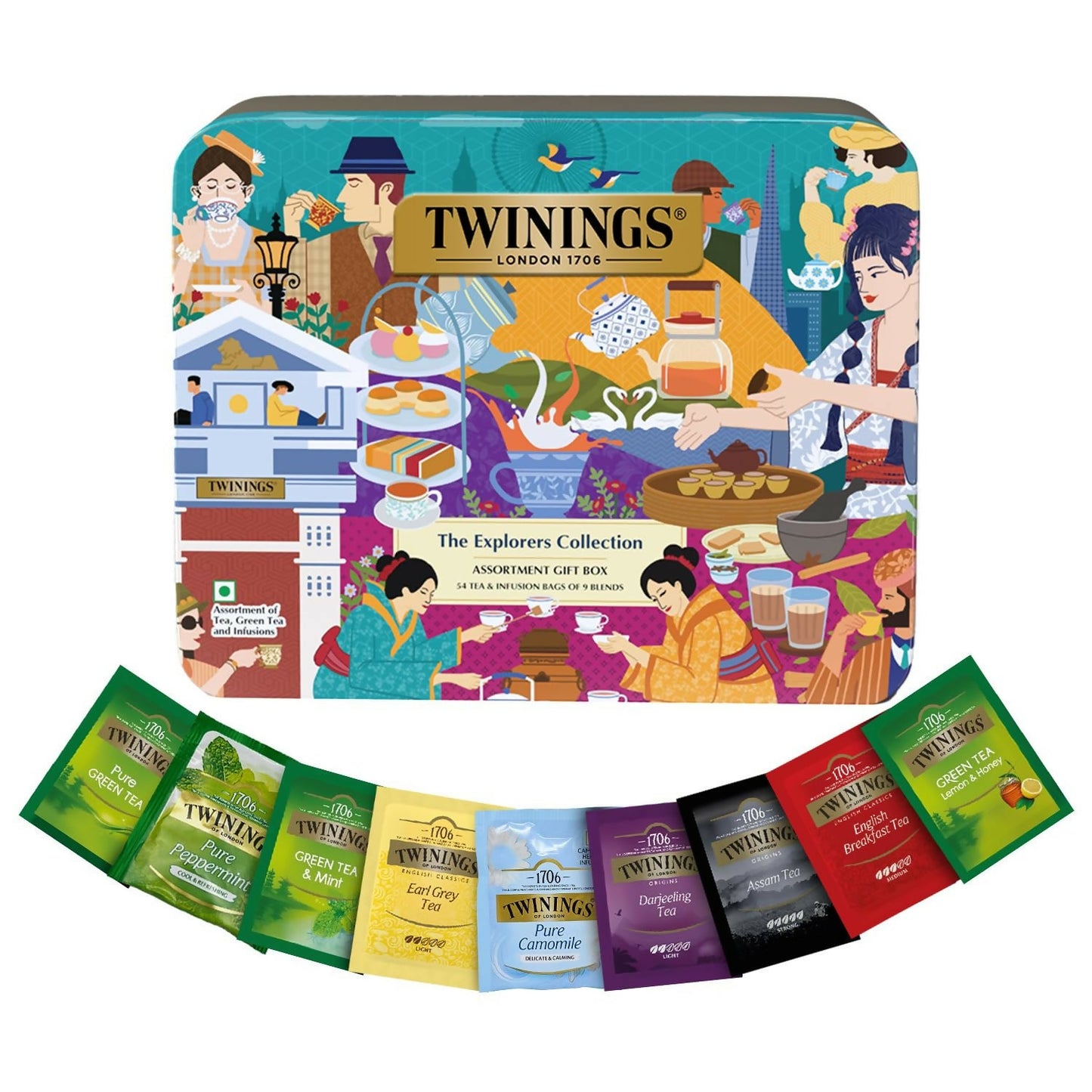 Buy Twinings The Explorers Collection Assortment Tea Gift Set from DrMediCart