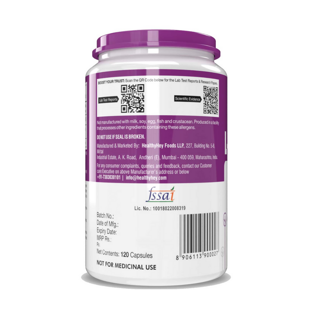 HealthyHey Nutrition L-Tyrosine Capsules