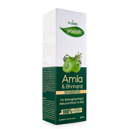 VI-JOHN Prakritik Amla & Bhringraj Shampoo