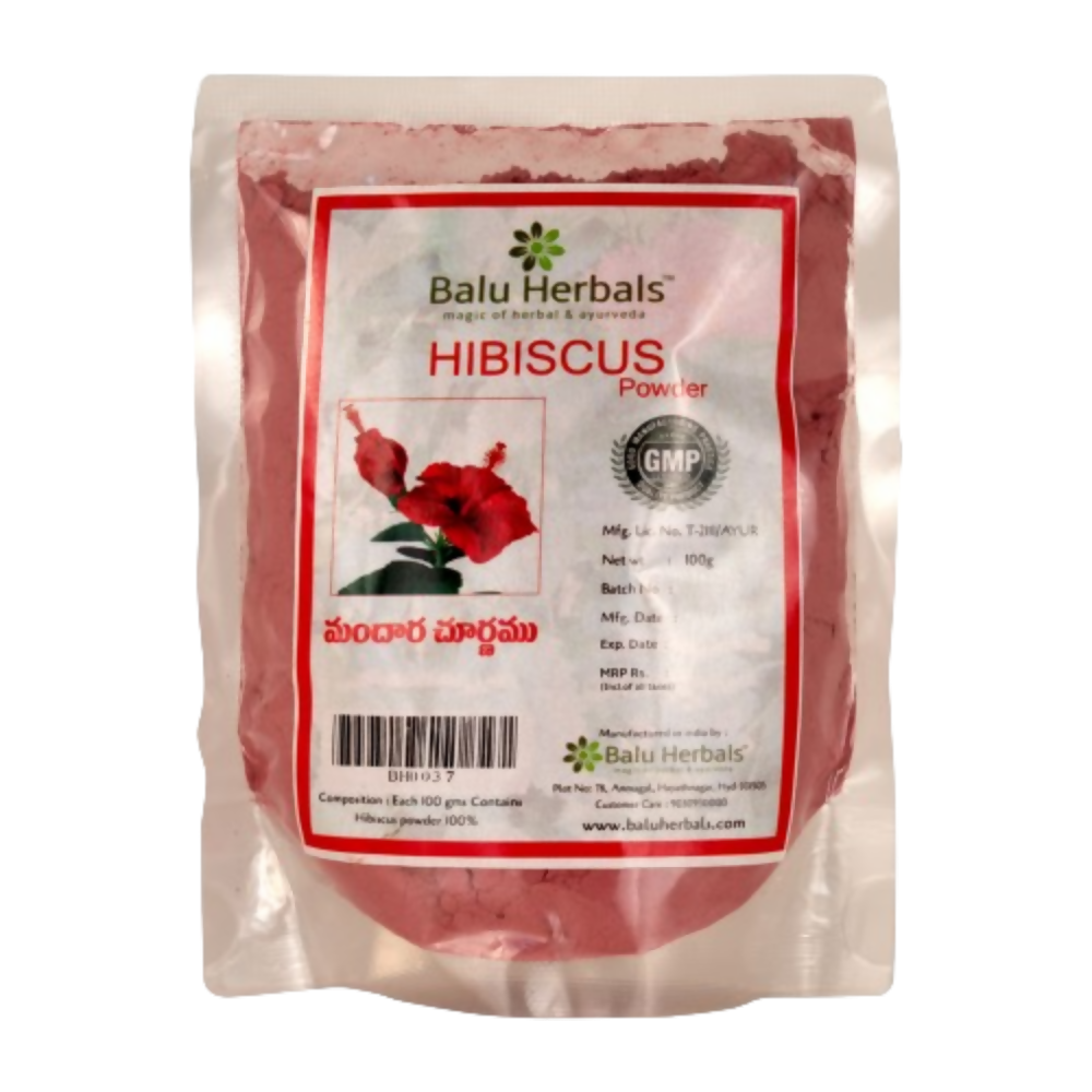 Balu Herbals Hibiscus Flower (Mandara) Powder