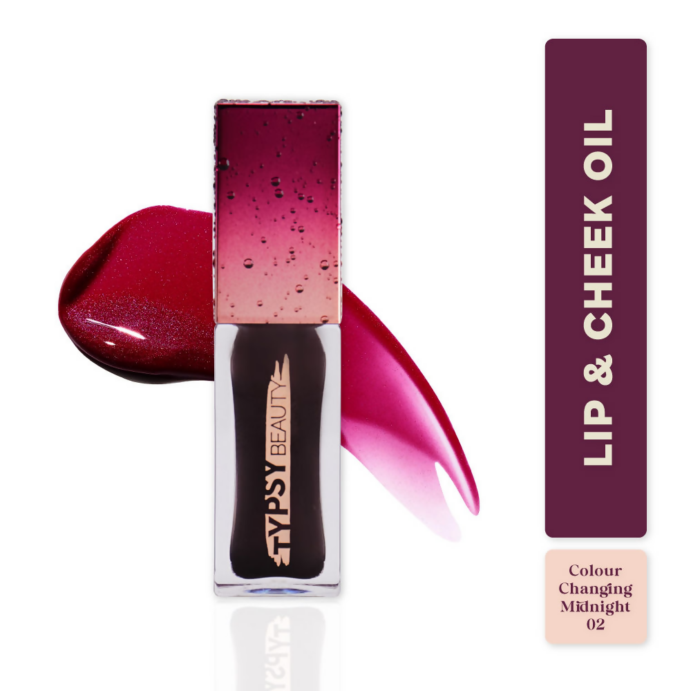 Typsy Beauty Shade Shifter Lip & Cheek Oil - Midnight 02