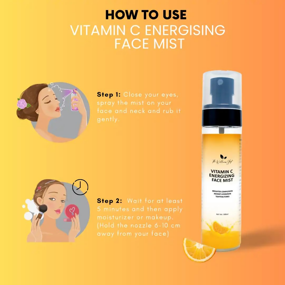The Wellness Shop Vitamin C Energizing Face Mist - Drmedicart