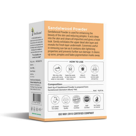 Four Seasons Sandalwood Face Pack Powder