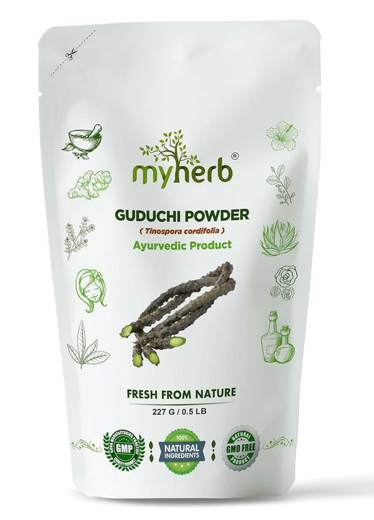 Myherb Natural Organic Guduchi Powder/Giloy Powder