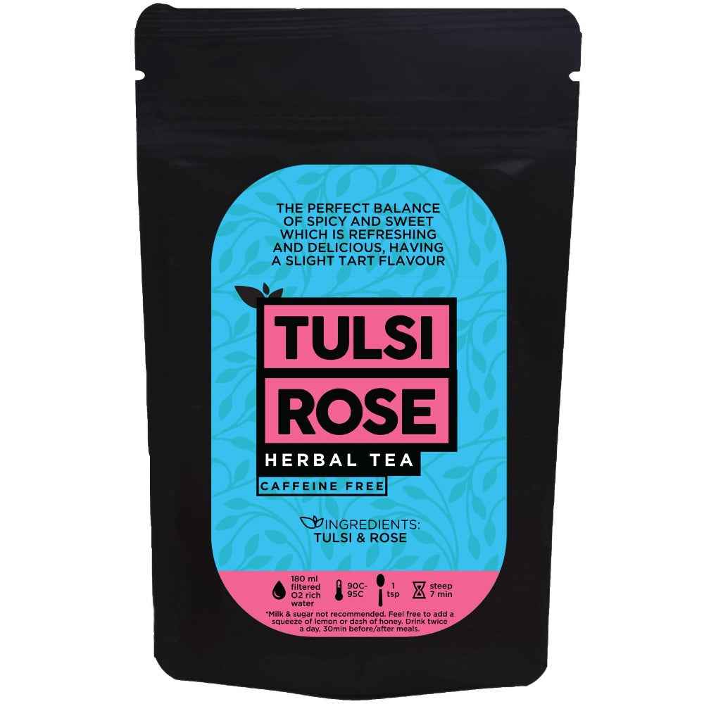 The Tea Trove - Tulsi Rose Herbal Tea