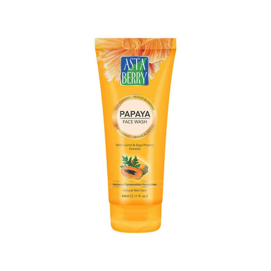 Buy Astaberry Papaya Face Wash-Reduces Pigmentation & Moisturizes from DrMediCart, Ship from India to USA